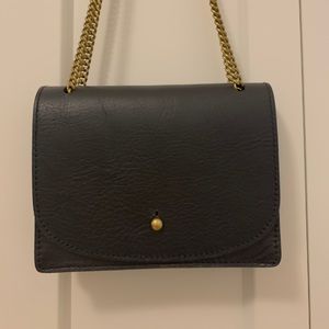 Madewell Chain Crossbody Bag Black